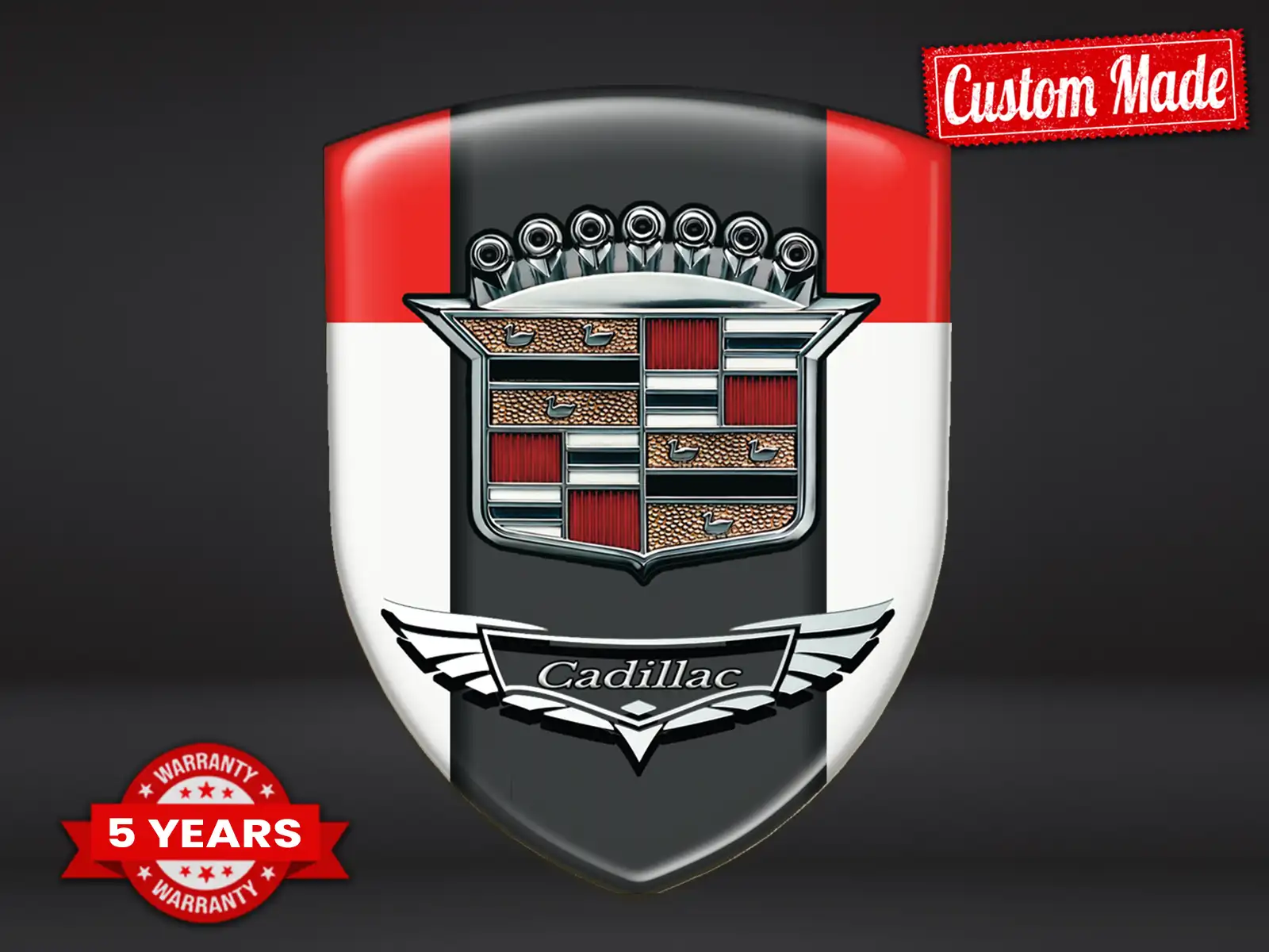 Cadillac Vinylaufkleber Auto Robust Limitiert Stilvoll